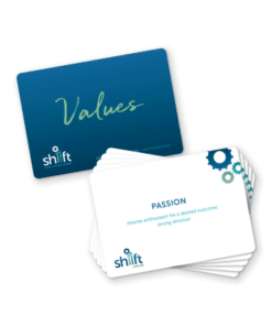 Values Cards Shop Tile
